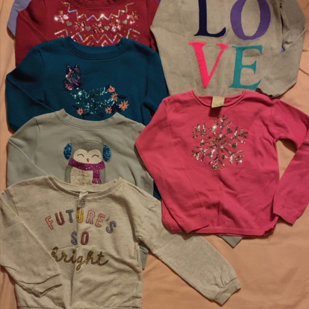 Colorful Kids Graphic Sweatshirts